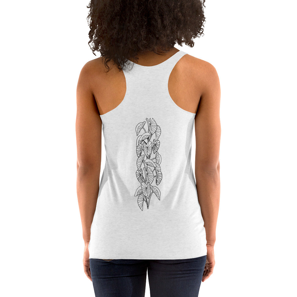 Home with Hāloa Racerback Tank