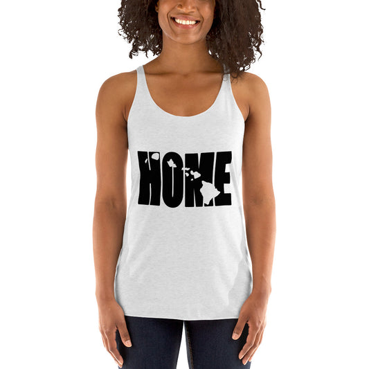 Home with Hāloa Racerback Tank