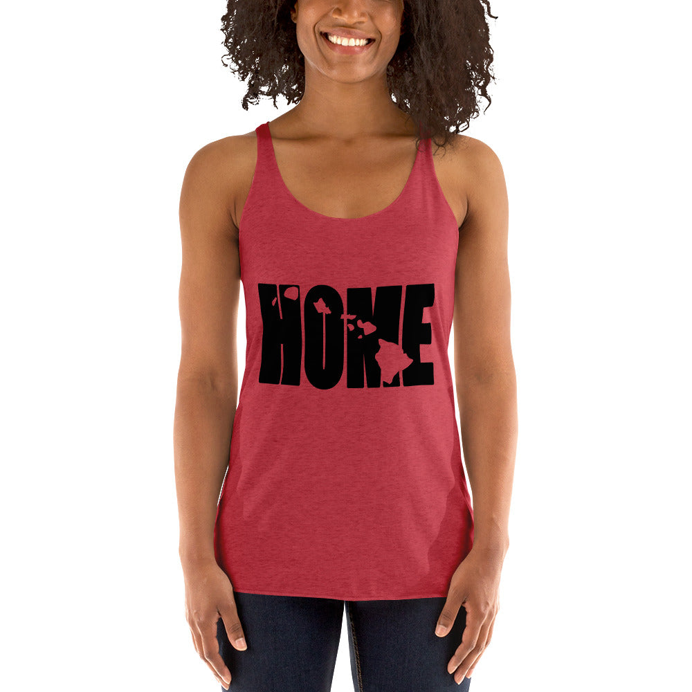 Home with Hāloa Racerback Tank